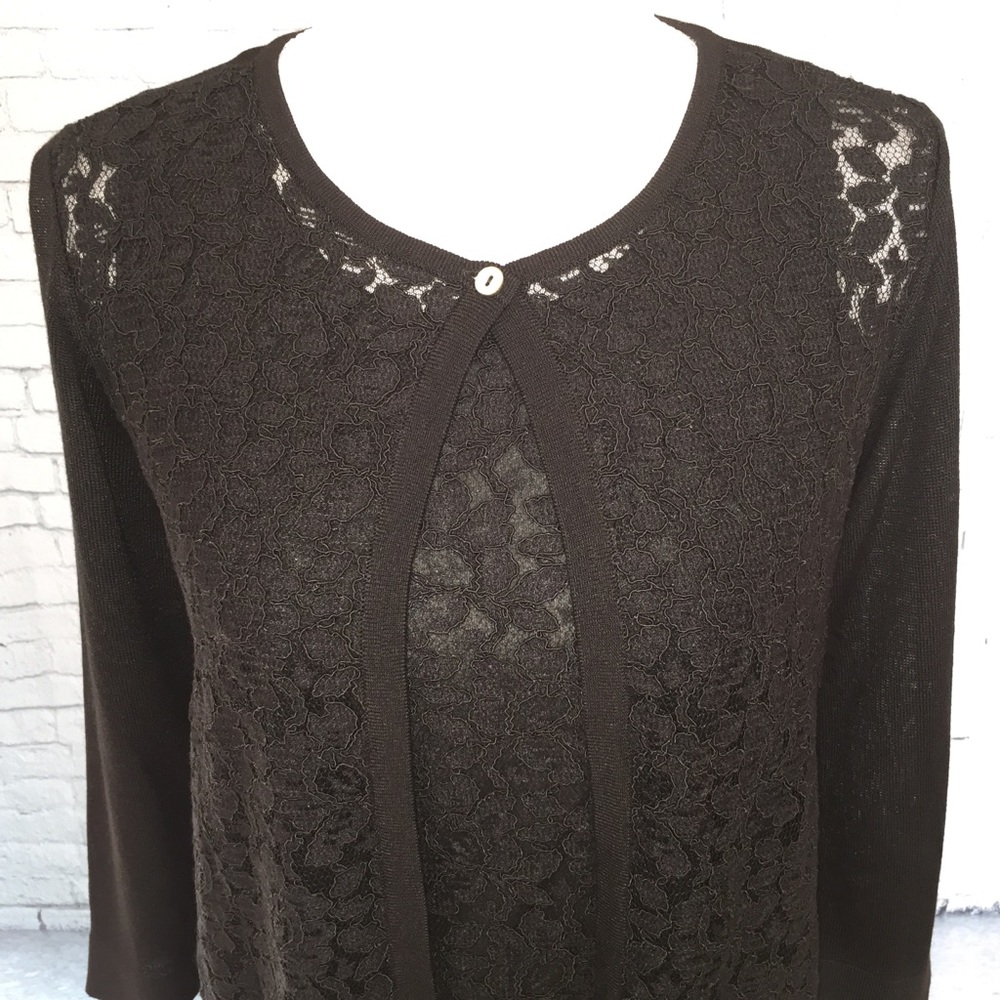 Alfani Classic Cardigan Set Size Small